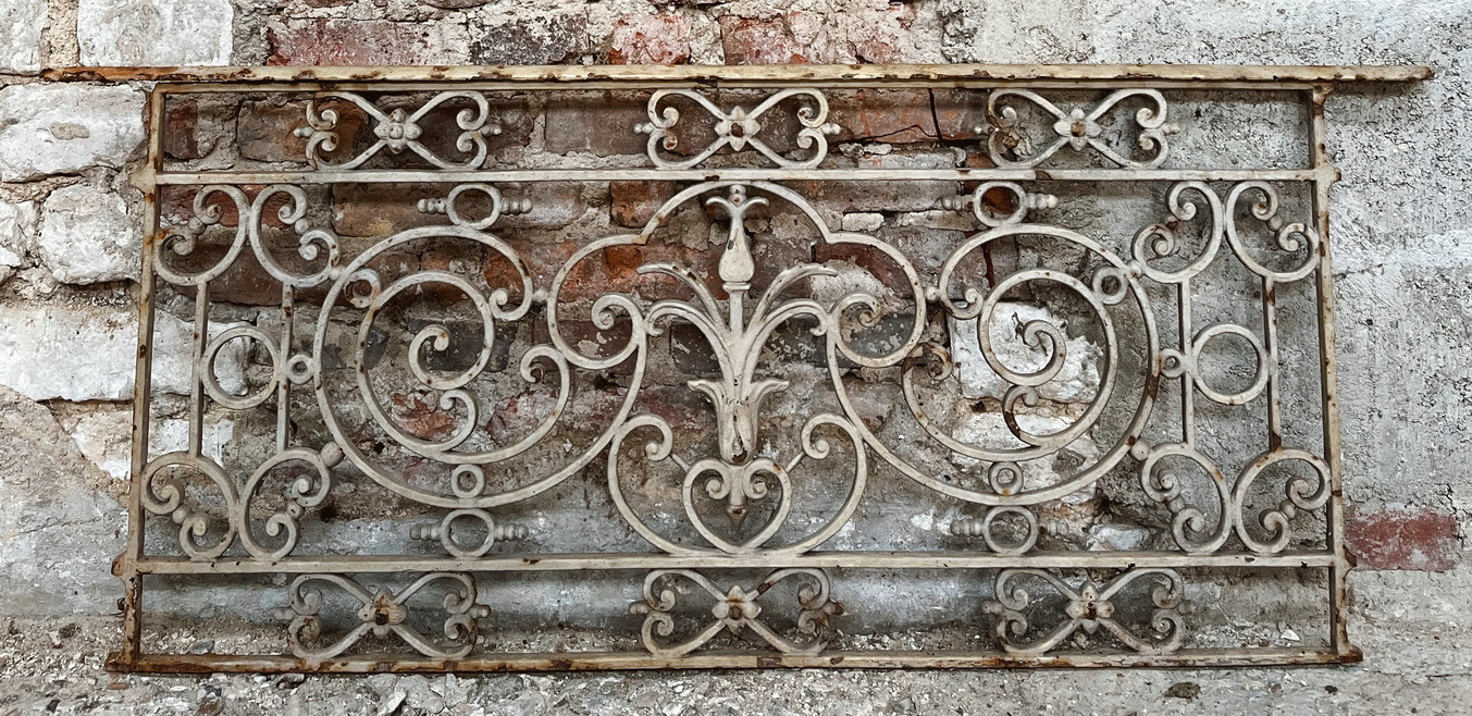 A pair of French Balcony Grilles